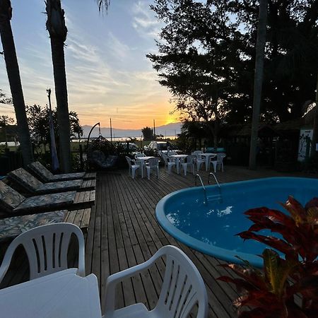 Pousada Canoa Azul Na Praia Da Ferrugem Garopaba Dış mekan fotoğraf